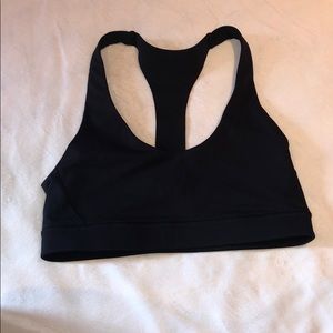 Black Lululemon Sport Bra